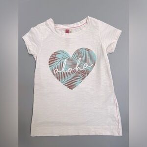 Cinnamon Girl Hawaii slub Aloha T-shirt size 5-6